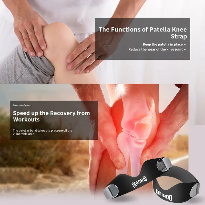Silicone Patella Knee Strap