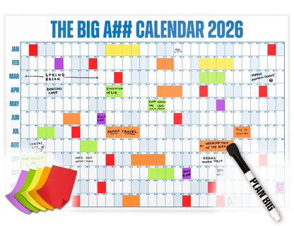 The Big A## Calendar 2026